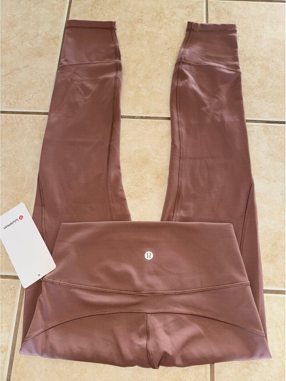 Lululemon In Movement High Rise 25” Spanish Oak Size 6 NWT
